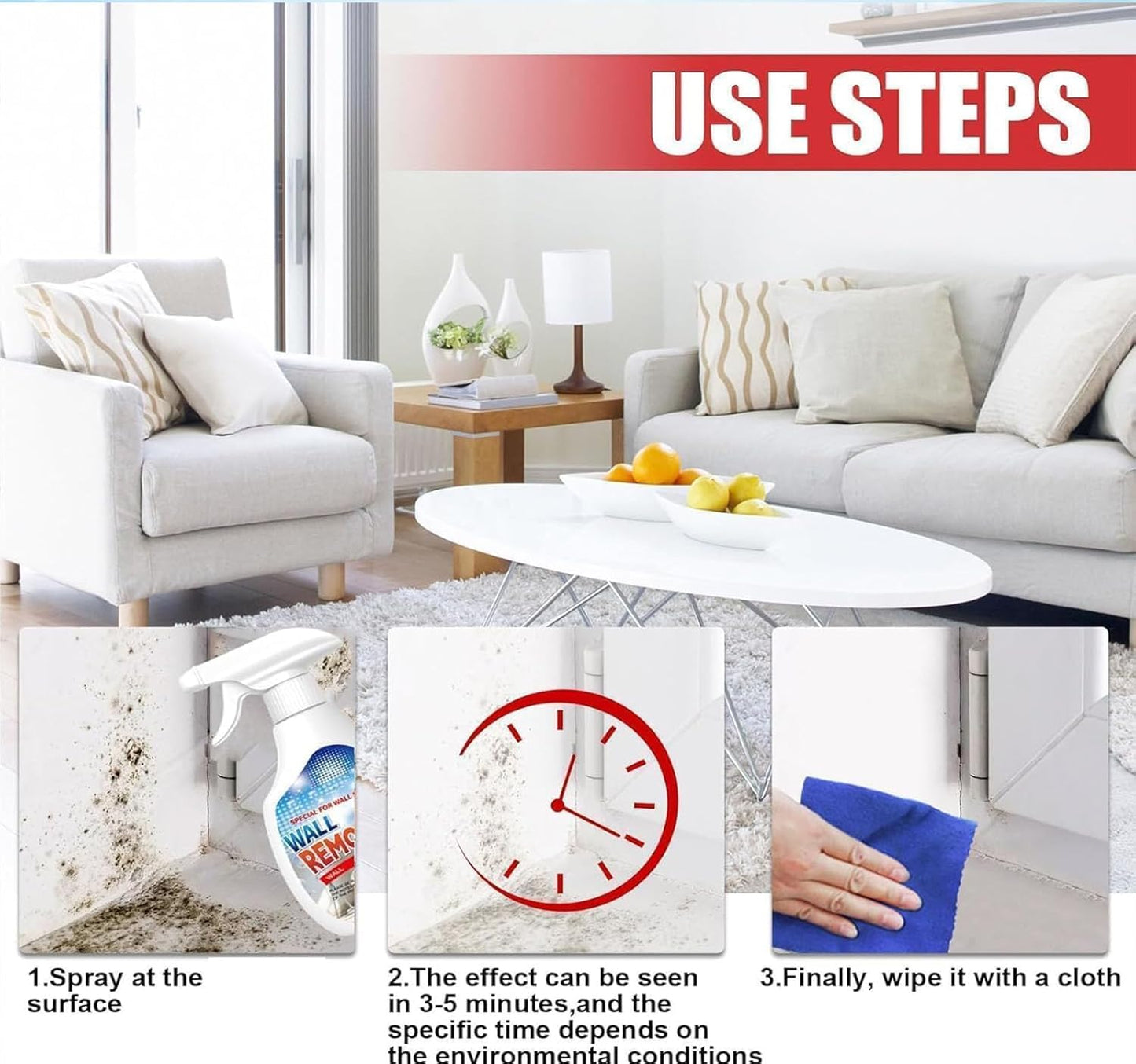 ZeroScrub™ Mold Remover Spray